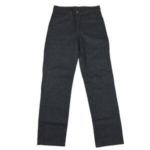 Rustler Boys Heavyweight Regular Fit Straight Leg Denim Jeans Black Size 14